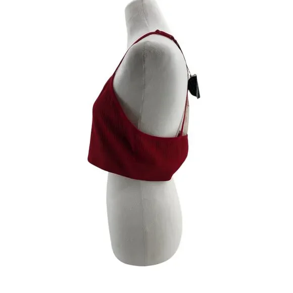 NWT Unbranded Tattoo Lace Racerback Bralette Red  2XL/3XL - Picture 2 of 7